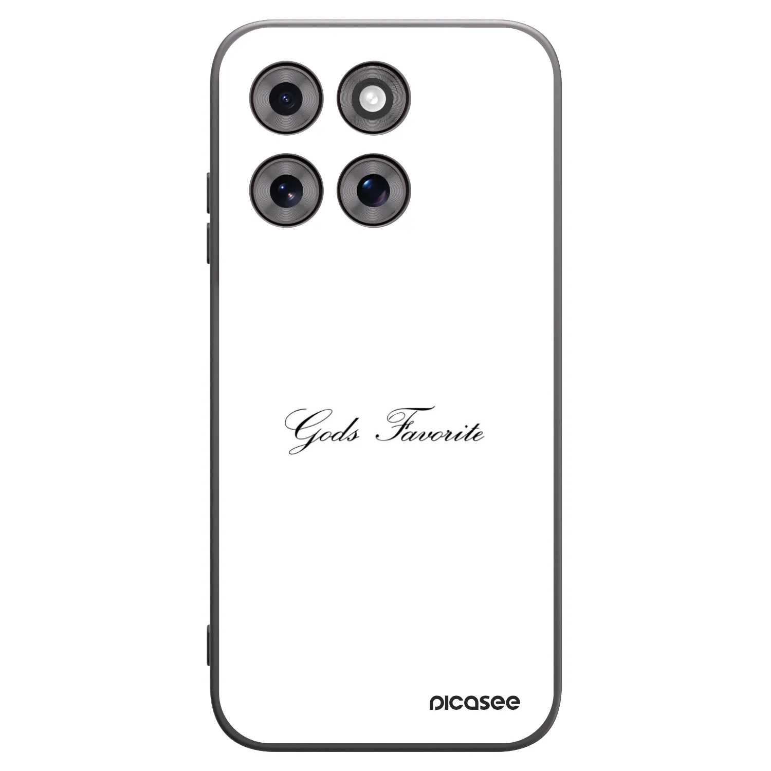 Picasee fekete szilikon tok az alábbi mobiltelefonokra Motorola Moto G77 - Gods Favorite