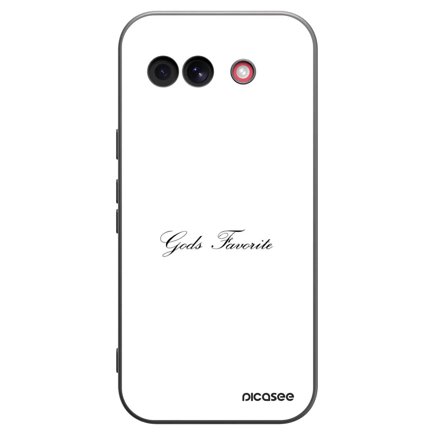 Picasee fekete szilikon tok az alábbi mobiltelefonokra Google Pixel 10a - Gods Favorite