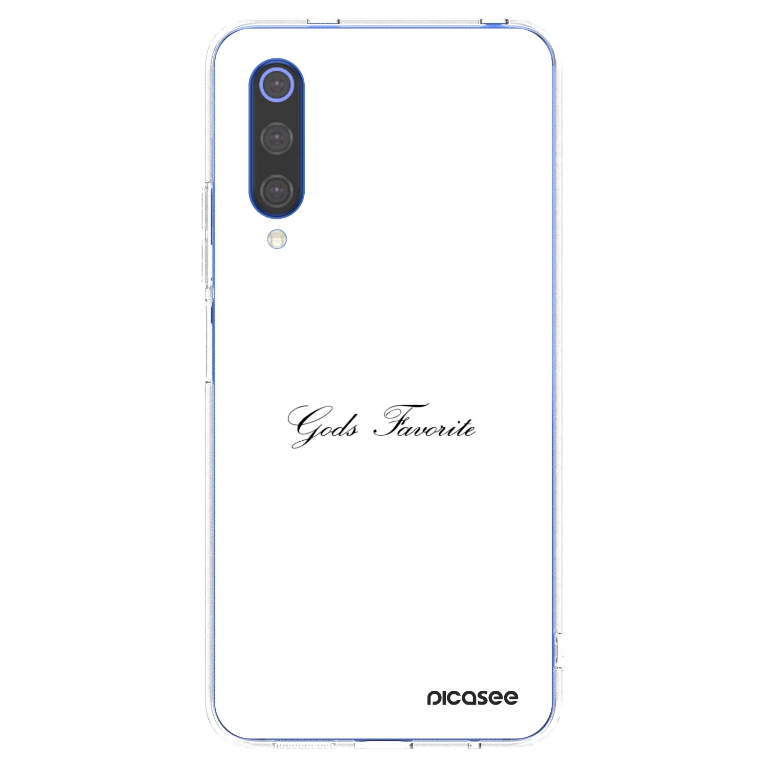 Picasee átlátszó szilikon tok az alábbi mobiltelefonokra Xiaomi Mi 9 SE - Gods Favorite