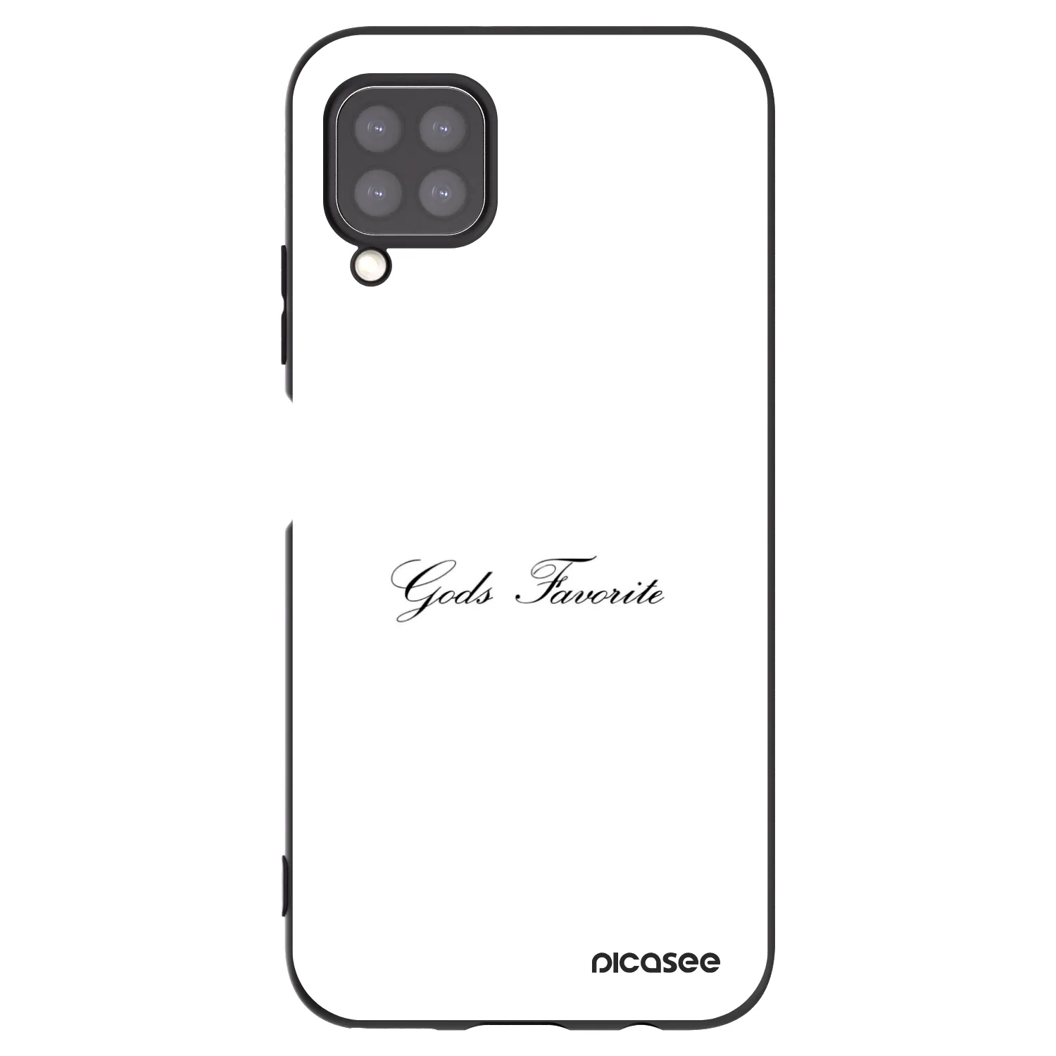 Picasee fekete szilikon tok az alábbi mobiltelefonokra Huawei P40 Lite - Gods Favorite