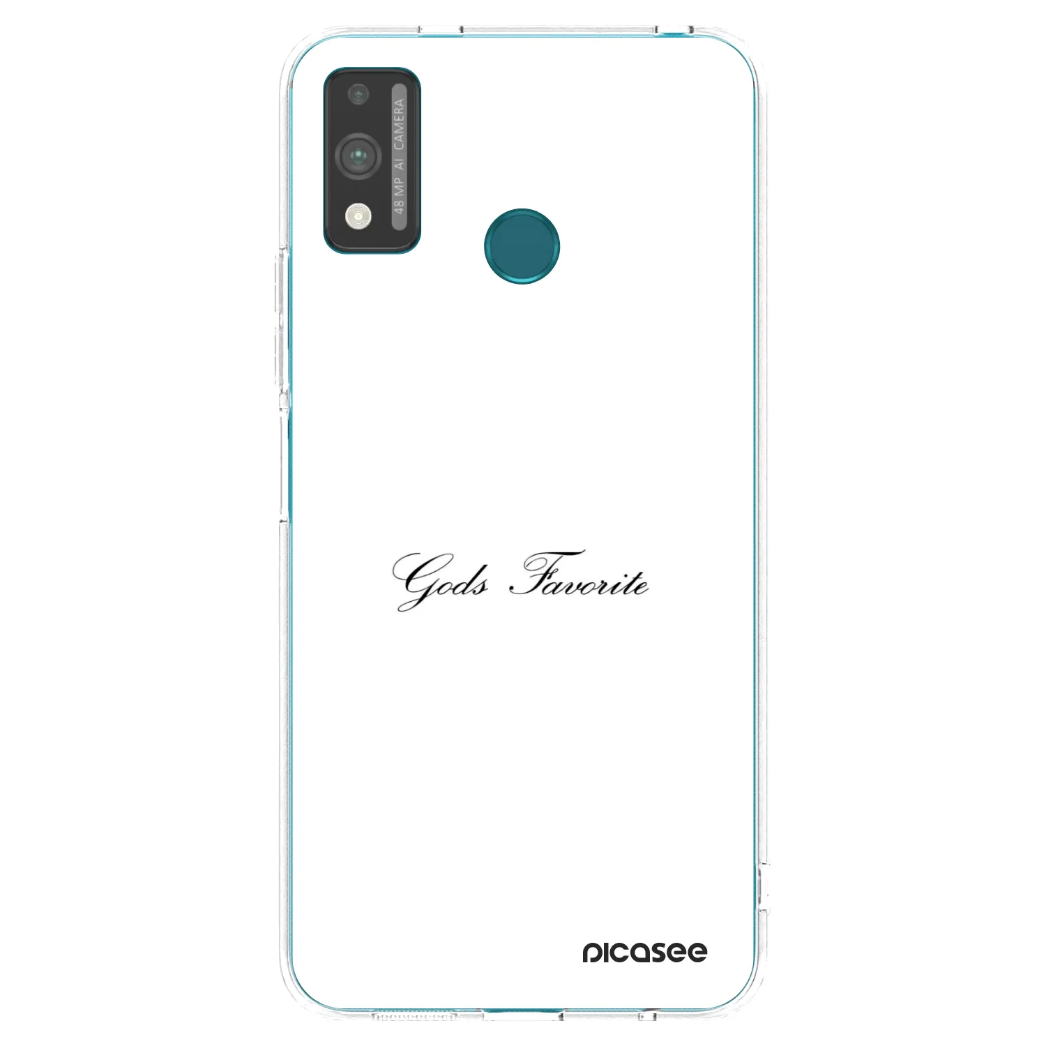 Picasee átlátszó szilikon tok az alábbi mobiltelefonokra Honor 9X Lite - Gods Favorite