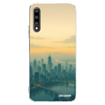 Picasee átlátszó szilikon tok az alábbi mobiltelefonokra Honor 9X Pro - Airplane mode