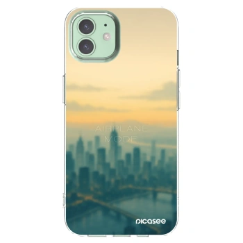 Picasee átlátszó szilikon tok az alábbi mobiltelefonokra Apple iPhone 12 - Airplane mode