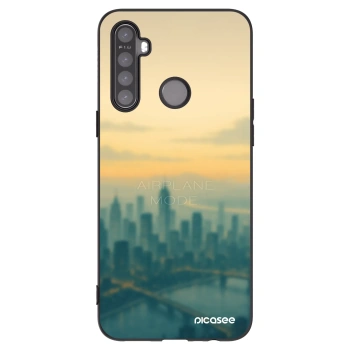 Picasee fekete szilikon tok az alábbi mobiltelefonokra Realme 6i - Airplane mode