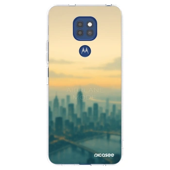 Picasee átlátszó szilikon tok az alábbi mobiltelefonokra Motorola Moto G9 Play - Airplane mode