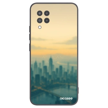 Picasee fekete szilikon tok az alábbi mobiltelefonokra Samsung Galaxy A42 A426B - Airplane mode