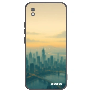 Picasee fekete szilikon tok az alábbi mobiltelefonokra Xiaomi Redmi 9AT - Airplane mode