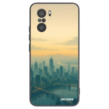 Picasee fekete szilikon tok az alábbi mobiltelefonokra Xiaomi Poco F3 - Airplane mode
