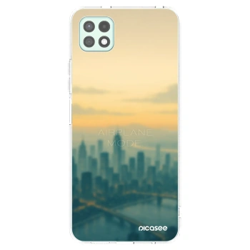 Picasee átlátszó szilikon tok az alábbi mobiltelefonokra Samsung Galaxy A22 A226B 5G - Airplane mode