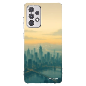 Picasee átlátszó szilikon tok az alábbi mobiltelefonokra Samsung Galaxy A52s 5G A528B - Airplane mode
