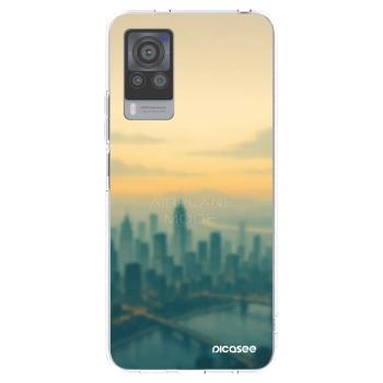 Picasee átlátszó szilikon tok az alábbi mobiltelefonokra Vivo X60 Pro 5G - Airplane mode