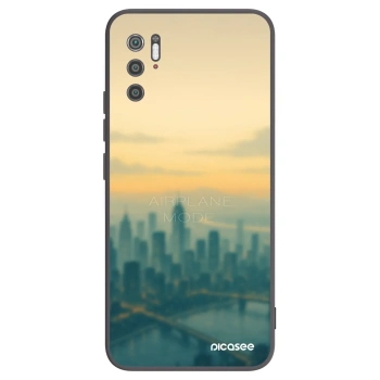 Picasee fekete szilikon tok az alábbi mobiltelefonokra Xiaomi Poco M3 Pro 5G - Airplane mode