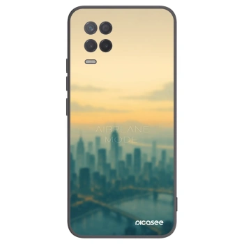 Picasee fekete szilikon tok az alábbi mobiltelefonokra Realme 8 5G - Airplane mode