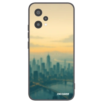 Picasee fekete szilikon tok az alábbi mobiltelefonokra Realme 9 Pro 5G - Airplane mode