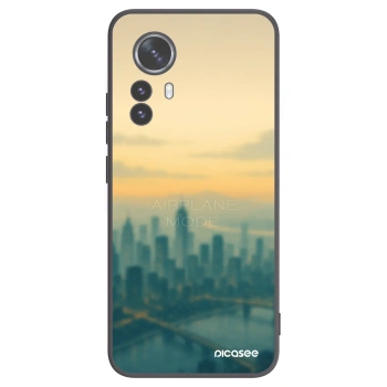 Picasee fekete szilikon tok az alábbi mobiltelefonokra Xiaomi 12 Pro - Airplane mode