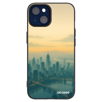 Picasee fekete szilikon tok az alábbi mobiltelefonokra Apple iPhone 14 - Airplane mode