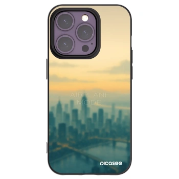 Picasee fekete szilikon tok az alábbi mobiltelefonokra Apple iPhone 14 Pro - Airplane mode
