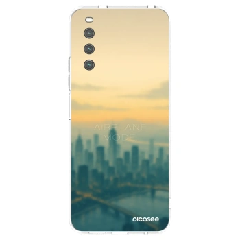 Picasee átlátszó szilikon tok az alábbi mobiltelefonokra Sony Xperia 10 IV 5G - Airplane mode