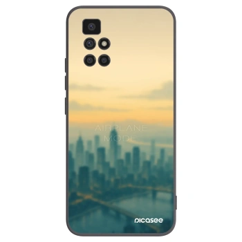 Picasee fekete szilikon tok az alábbi mobiltelefonokra Xiaomi Redmi 10 (2022) - Airplane mode