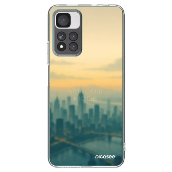 Picasee átlátszó szilikon tok az alábbi mobiltelefonokra Xiaomi Redmi Note 11 Pro+ 5G - Airplane mode