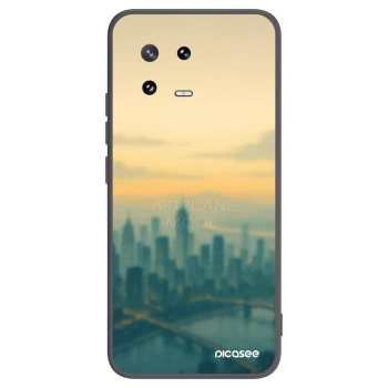 Picasee fekete szilikon tok az alábbi mobiltelefonokra Xiaomi 13 Pro - Airplane mode