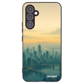 Picasee fekete szilikon tok az alábbi mobiltelefonokra Samsung Galaxy A54 5G A546B - Airplane mode