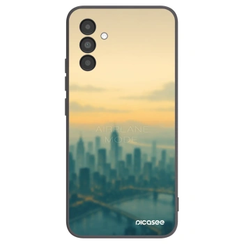 Picasee fekete szilikon tok az alábbi mobiltelefonokra Samsung Galaxy A04s A047F - Airplane mode