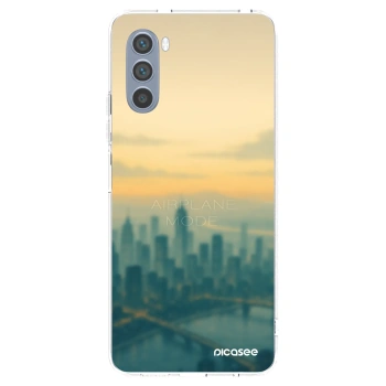 Picasee átlátszó szilikon tok az alábbi mobiltelefonokra Motorola Moto G62 - Airplane mode