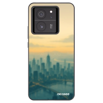 Picasee fekete szilikon tok az alábbi mobiltelefonokra Xiaomi 13T Pro - Airplane mode