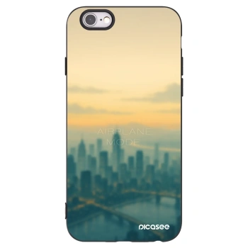 Picasee fekete szilikon tok az alábbi mobiltelefonokra Apple iPhone 6/6S - Airplane mode