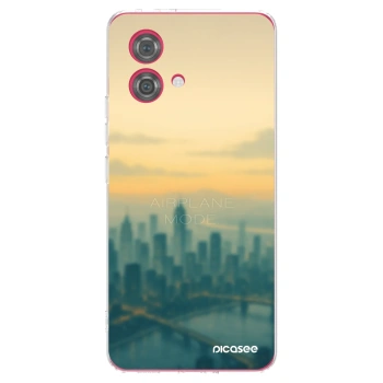 Picasee átlátszó szilikon tok az alábbi mobiltelefonokra Motorola Moto G84 5G - Airplane mode