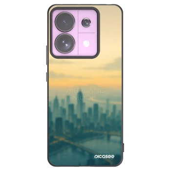 Picasee fekete szilikon tok az alábbi mobiltelefonokra Xiaomi Redmi Note 13 Pro 5G - Airplane mode