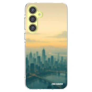 Picasee átlátszó szilikon tok az alábbi mobiltelefonokra Samsung Galaxy A35 5G A356B - Airplane mode