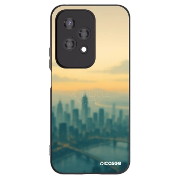 Picasee fekete szilikon tok az alábbi mobiltelefonokra Honor 200 Lite - Airplane mode