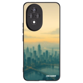 Picasee fekete szilikon tok az alábbi mobiltelefonokra Honor 200 Pro 5G - Airplane mode