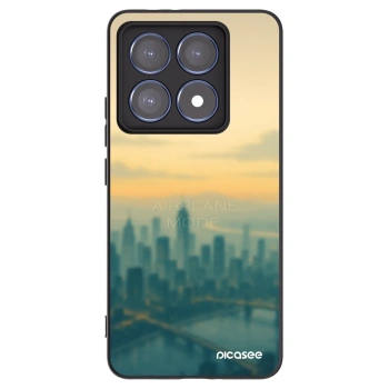 Picasee fekete szilikon tok az alábbi mobiltelefonokra Xiaomi 14T Pro - Airplane mode