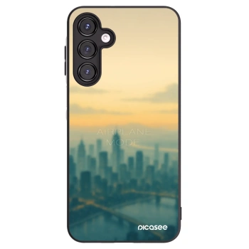 Picasee fekete szilikon tok az alábbi mobiltelefonokra Samsung Galaxy A16 5G - Airplane mode