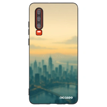 Picasee fekete szilikon tok az alábbi mobiltelefonokra Huawei P30 - Airplane mode