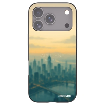 Picasee fekete szilikon tok az alábbi mobiltelefonokra Apple iPhone 17 Pro - Airplane mode