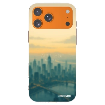 Picasee átlátszó szilikon tok az alábbi mobiltelefonokra Apple iPhone 17 Pro Max - Airplane mode