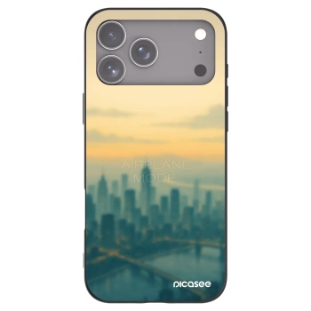 Picasee fekete szilikon tok az alábbi mobiltelefonokra Apple iPhone 17 Pro Max - Airplane mode