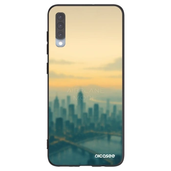 Picasee fekete szilikon tok az alábbi mobiltelefonokra Samsung Galaxy A70 A705F - Airplane mode