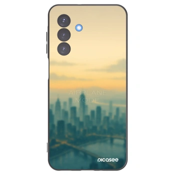 Picasee fekete szilikon tok az alábbi mobiltelefonokra Samsung Galaxy A17 5G - Airplane mode