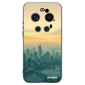 Picasee fekete szilikon tok az alábbi mobiltelefonokra Xiaomi 17 Ultra - Airplane mode