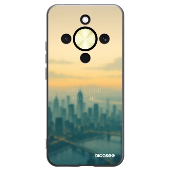 Picasee fekete szilikon tok az alábbi mobiltelefonokra Honor Magic8 Lite 5G - Airplane mode