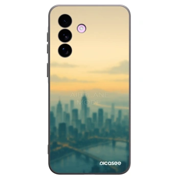 Picasee fekete szilikon tok az alábbi mobiltelefonokra Samsung Galaxy A57 5G - Airplane mode