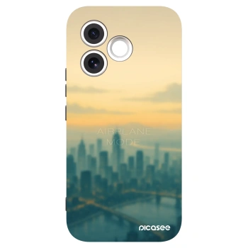 Picasee fekete szilikon tok az alábbi mobiltelefonokra Honor 600 Lite - Airplane mode