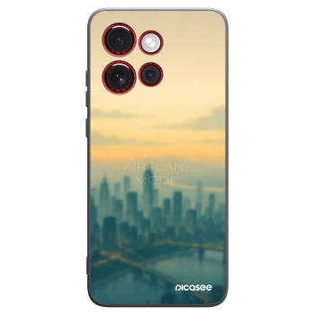 Picasee fekete szilikon tok az alábbi mobiltelefonokra Motorola Edge 60 Neo 5G - Airplane mode