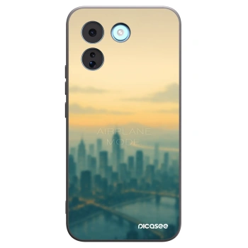 Picasee fekete szilikon tok az alábbi mobiltelefonokra Xiaomi Redmi Note 17 Pro MAX 5G - Airplane mode