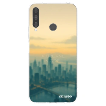 Picasee átlátszó szilikon tok az alábbi mobiltelefonokra Huawei P40 Lite E - Airplane mode